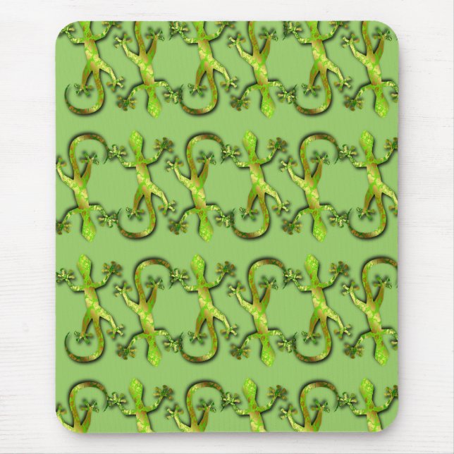 24 geckos mouse pad (Front)