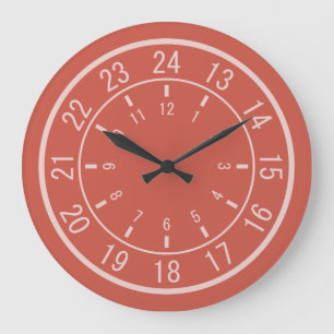 24-HOUR CUSTOM wall clocks