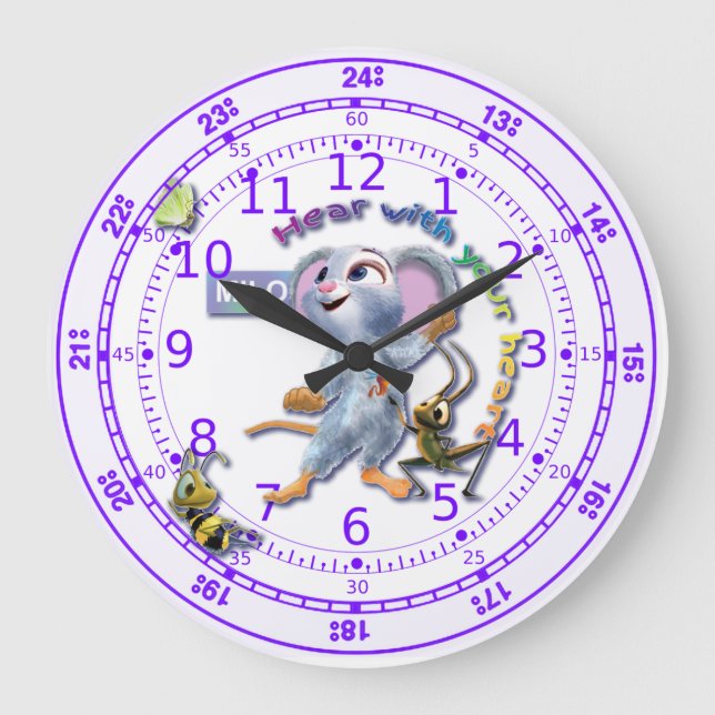 24 hour Milo clock (Front)