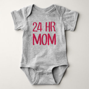 24 hr Mum Baby Bodysuit