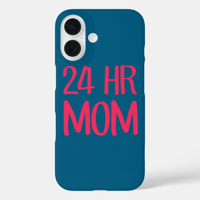 24 hr Mum Case-Mate iPhone Case (Back)