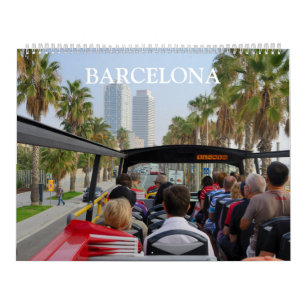 24 month Barcelona, Spain Calendar
