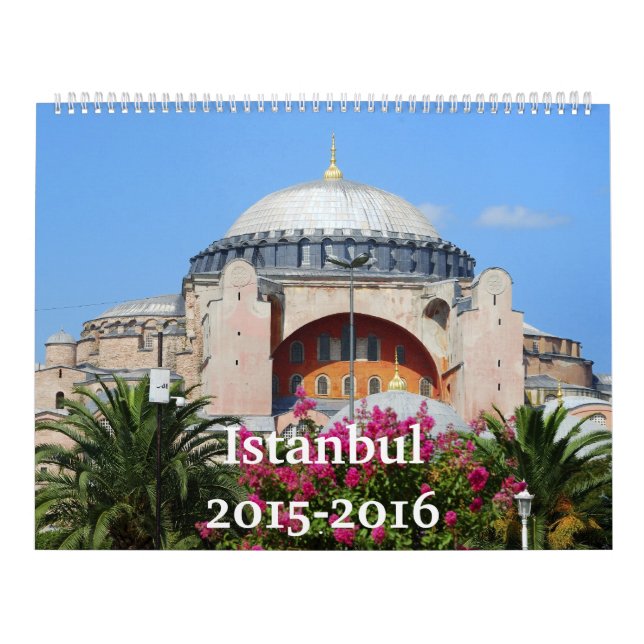 24 month Istanbul calendar (Cover)