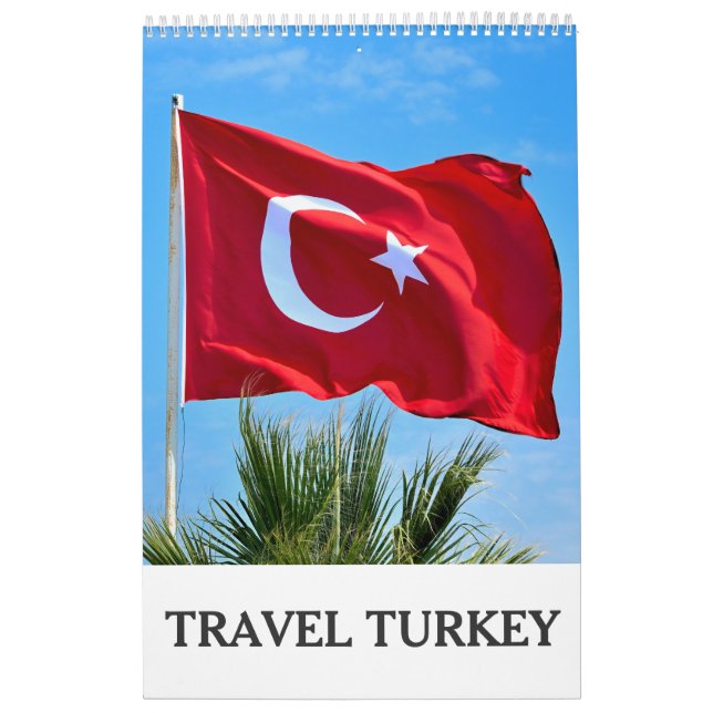 24 month Travel Turkey Calendar (Cover)
