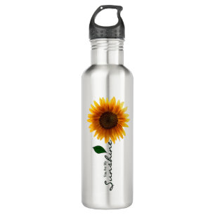 24 oz. Water Bottle - You Are My Sunshine