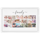 24 photo collage family personalised
