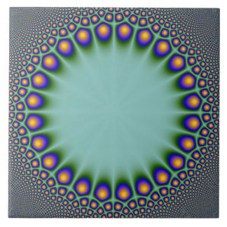 24 Point Circular Frame Ceramic Tile