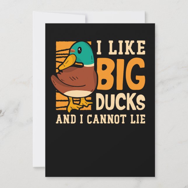 24.Rubber duck for a Duck Lovers Save The Date (Front)