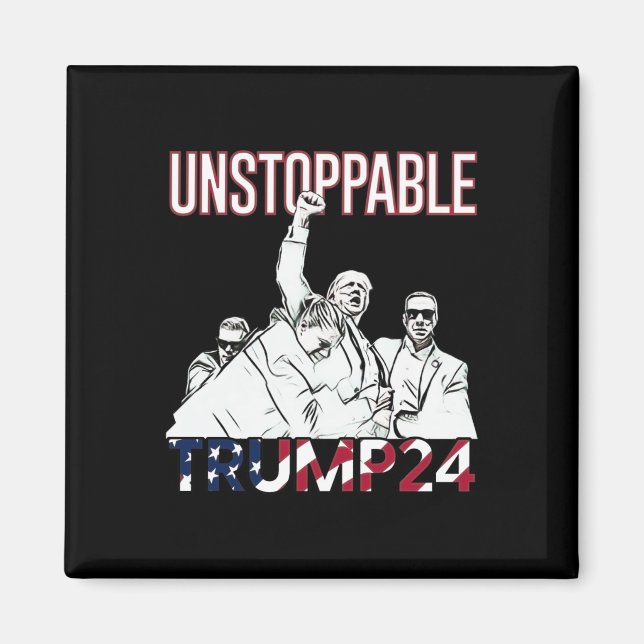 24 Unstoppable (ination Attempt Edition)  Magnet (Front)