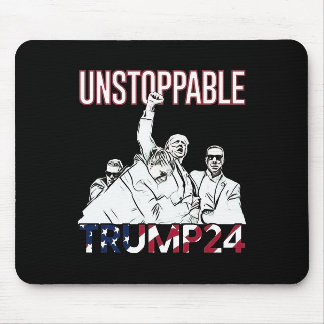 24 Unstoppable (ination Attempt Edition)  Mouse Pad (Front)