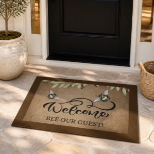 24"x36" Bee Our Guest Doormat (Option 1)