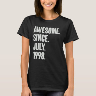 24 Year Old  24th Birthday  Awesome Since July 199 T-Shirt