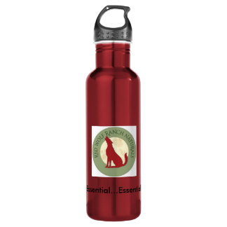 24oz Stainless Steel Water Bottle carabiner ready!