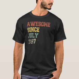 24th Awesome Since July 1997 24th Birthday 24 Year T-Shirt