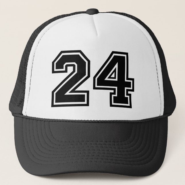 24th Birthday Party Trucker Hat (Front)