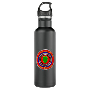 24th Infantry Division “First To Fight” 710 Ml Water Bottle