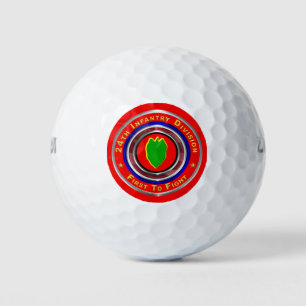 24th Infantry Division “First To Fight” Golf Balls