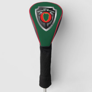 24th Infantry Division Shield Golf Head Cover