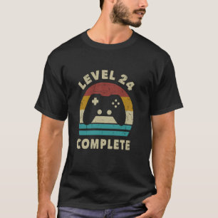 24th Wedding Anniversary For Couples Level 24 Comp T-Shirt