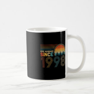24th Wedding Anniversary for Him Epic Husband Sinc Coffee Mug