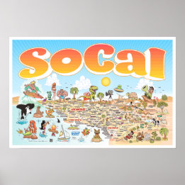 24X16 SoCal Poster