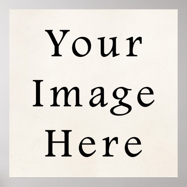 24x24 Square Posters Personalised Poster Paper (Front)