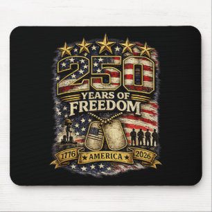 250 Aamerica Liberty July 4 Mouse Pad