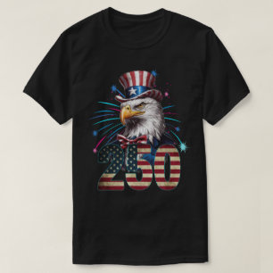 250 America Bald Eagle  T-Shirt
