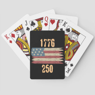 250 America T-Shirt Playing Cards