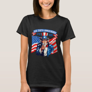 250 America Years of Freedom 2026 250th Birthday T-Shirt