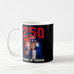 250 America Years Of Freedom 2026 250th Birthday U Coffee Mug
