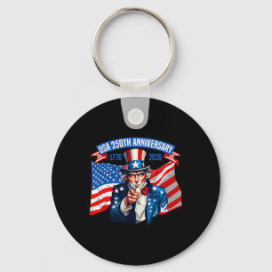 250 America Years Of Freedom 2026 250th Birthday U Key Ring