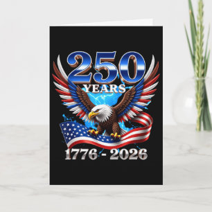 250 Anniversary United States Patriotic _1  Card