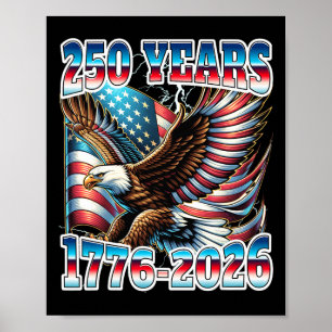 250 Anniversary United States Poster