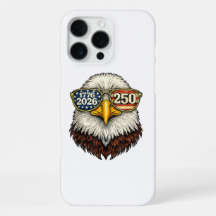 250 Anniversary USA 1776-2026 Patriotic Bald Eagle iPhone 16 Pro Max Case