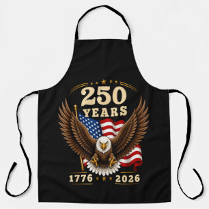 250 Anniversary USA 250 Years 1776-2026 Apron