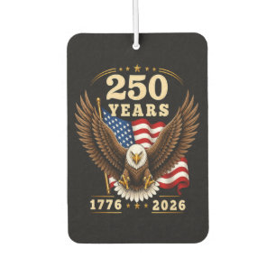 250 Anniversary USA 250 Years 1776-2026 Car Air Freshener