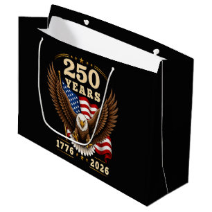 250 Anniversary USA 250 Years 1776-2026 Large Gift Bag
