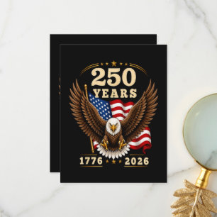 250 Anniversary USA 250 Years 1776-2026 Thank You Card