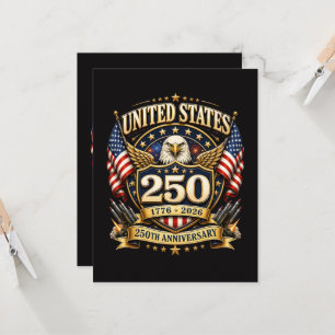 250 Anniversary USA 250 Years  Invitation