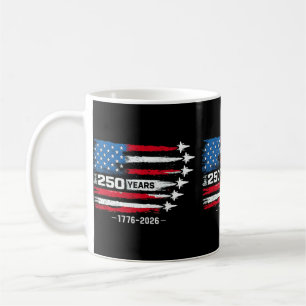 250 Anniversary Usa 250th American 250 Years 4th J Coffee Mug