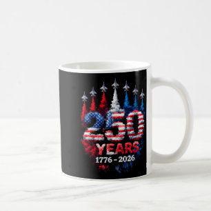 250 Anniversary USA 250th American Flag Patriotic Coffee Mug