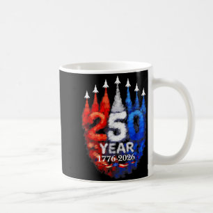250 Anniversary USA 250th American Flag Patriotic Coffee Mug