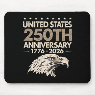 250 Anniversary Usa 4th Of July Us Flag 250th Patr Mouse Pad