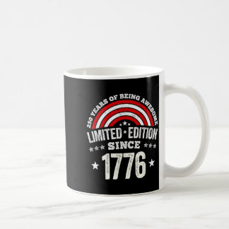250 Anniversary USA Birthday Patriotic 4th of July Coffee Mug