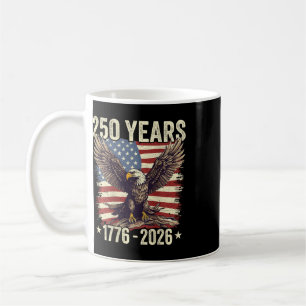 250 Anniversary Usa Eagle American Flag (design On Coffee Mug