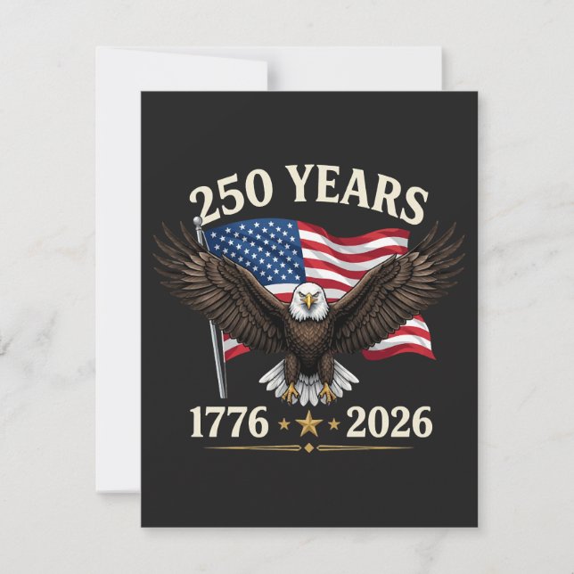 250 Anniversary USA Holiday Card (Front)