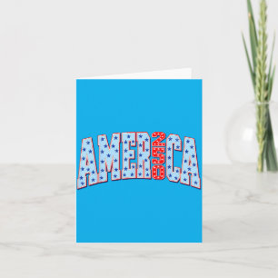 250 Anniversary Usa Patriotic 250 Years Aamerican Card