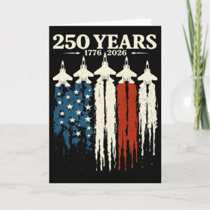 250 Anniversary Usa Patriotic 250 Years American 4 Card