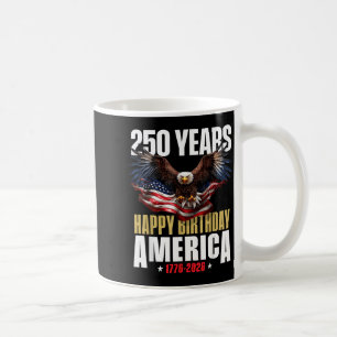 250 Anniversary USA Patriotic 4th of July 2026 Coffee Mug